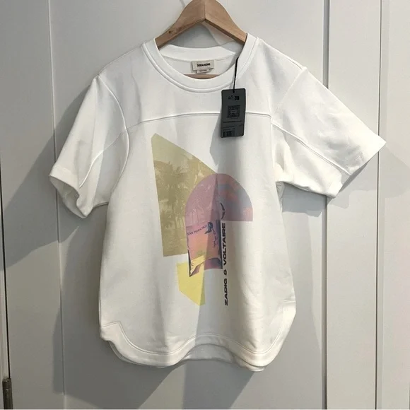 Bow Print T shirt Zadig& Voltaire - Picture 5 of 13